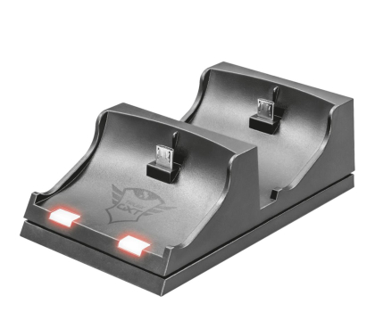 Akcesoria do konsol TRUST Ladowarka do padów PS4 DUO CHARGE DOCK GXT 235